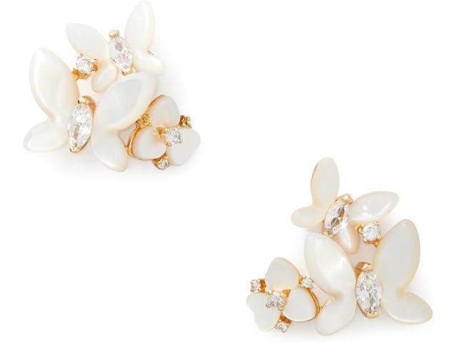 (取寄) ケイトスペード レディース クラスタ スタッズ Kate Spade New York women Cluster Studs White Multiの通販は