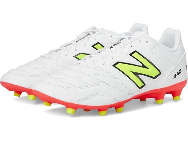 (取寄) ニューバランス メンズ 442 チーム エフジー V2 New Balance men 442 Team FG V2 White/Energy Red/Hi-Lite