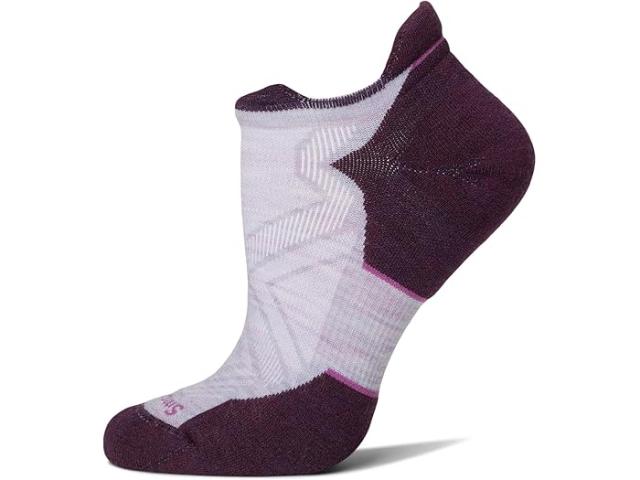 (取寄) スマートウール レディース ラン ターゲッティド クッション ロウ アンクル Smartwool women Run Targeted Cushion Low Ankle Purple/White