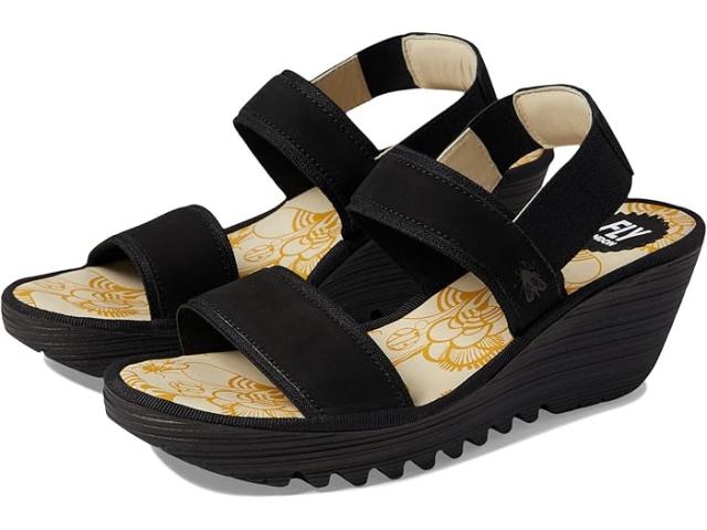 (取寄) フライロンドン レディース YACO416FLY FLY LONDON women FLY LONDON YACO416FLY Black Cupidoの通販は