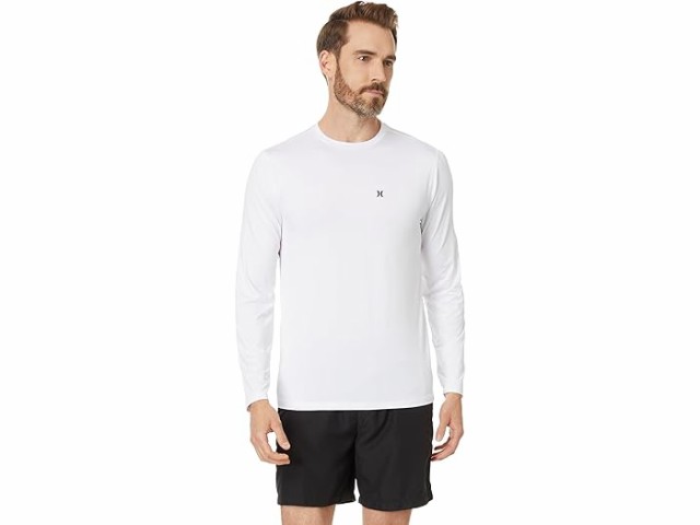 (取寄) ハーレー メンズ エブリデイ ハイブリット Upf ロング スリーブ ティー Hurley men Everyday Hybrid Upf Long Sleeve Tee White 2の通販は