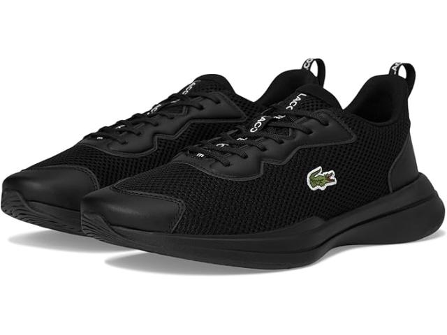 (取寄) ラコステ メンズ ネオ ラン ベース スニーカー Lacoste men Neo Run Base Sneakers Black