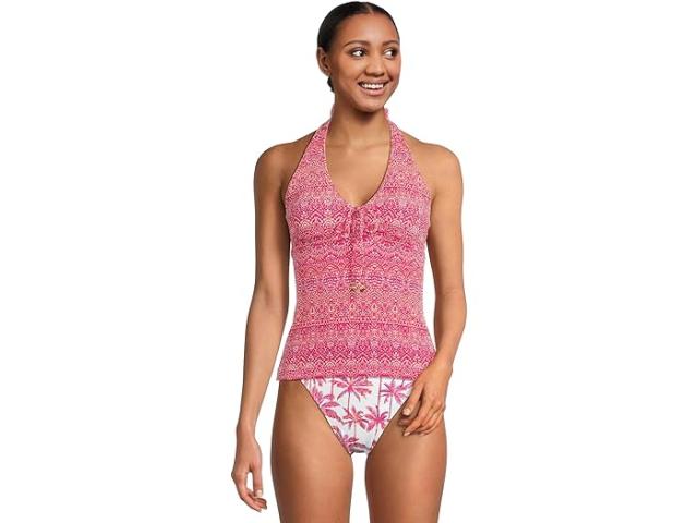 (取寄) トミーバハマ レディース アイランド ケイズ ポイント リバーシブル タンキニ  Bahama women  Cays Point Reversible Tankini Pink Maui Rev