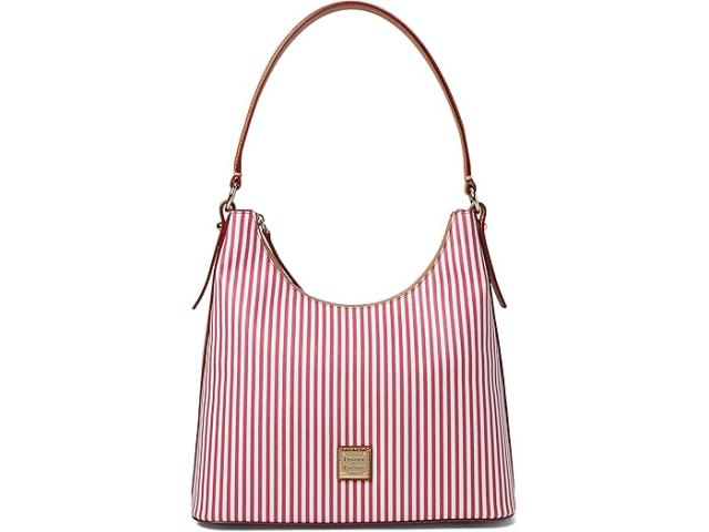 (取寄) ドゥーニー & バーク レディース ストライプ ホーボー Dooney & Bourke women Dooney & Bourke Stripe Hobo Fuchsiaの通販は