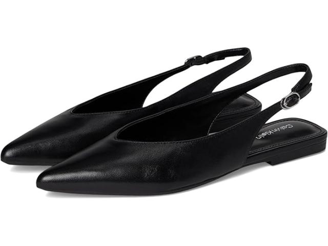 (取寄) カルバンクライン レディース ガリアナ   women Galiana Black Leather