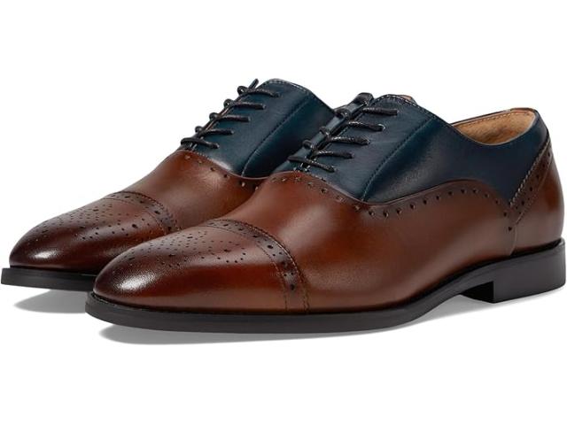 (取寄) ステイシー アダムス メンズ レイノルズ キャップ トゥ レース-アップ Stacy Adams men Stacy Adams Reynolds Cap Toe Lace-Up Brown/Navy 34,760円
