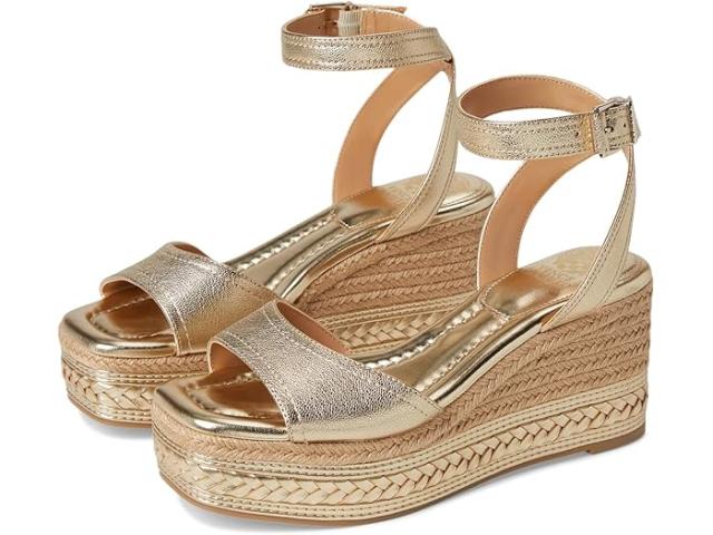 (取寄) ヴィンスカムート レディース リラ エスパドリーユ ウェッジ Vince Camuto women Lilla Espadrille Wedge Egyptian Gold