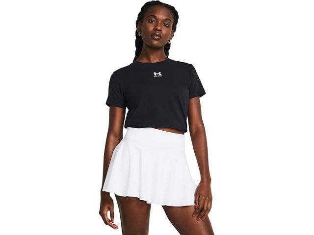 (取寄) アンダーアーマー レディース キャンパス コア ショート スリーブ Under Armour women Campus Core Short Sleeve Black/White