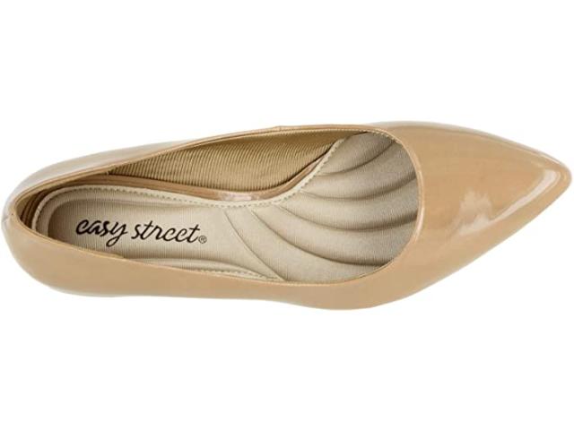 (取寄) イージーストリート レディース ポワント Easy Street women  Pointe Nude Patent 取寄) イージーストリート レディース ポワント Easy Street women