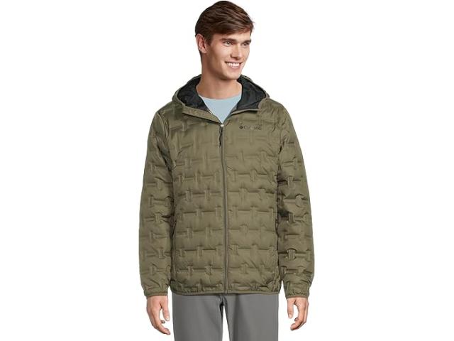 (取寄) コロンビア メンズ デルタ リッジ リ ダウン フーデット ジャケット Columbia men Delta Ridge II Down Hooded Jacket Stone Green