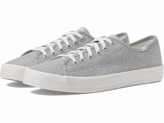 (取寄) ケッズ レディース キックスター レース アップ Keds women Keds Kickstart Lace Up Silver Textileの通販は