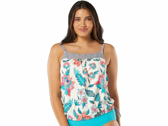 (取寄) ビーチハウス レディース ヴィンヤード フローラル オードリー ツイン プリント ブルゾン BEACH HOUSE women Vineyard Floral Audrey Twin Print Blouson Whiteの通販は