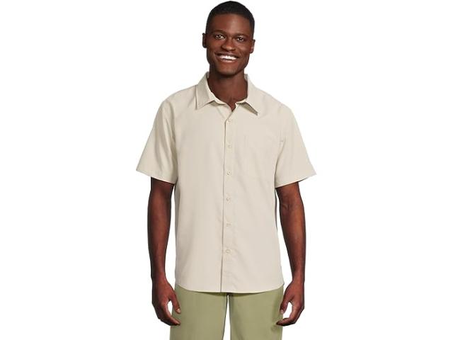 (取寄) マーモット メンズ ショート スリーブ シャツ Marmot men AirExchange SolarShield Short Sleeve Shirt Birch Bark