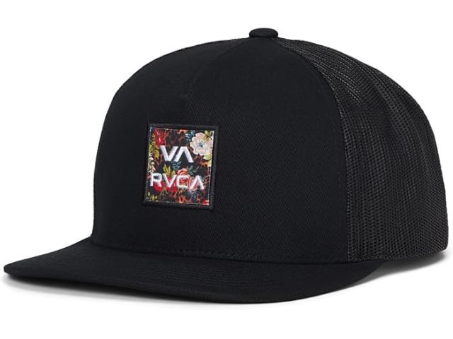 (取寄) ルーカ メンズ ヴァ ATW プリント トラッカー RVCA men Va Atw Print Trucker Black Floral