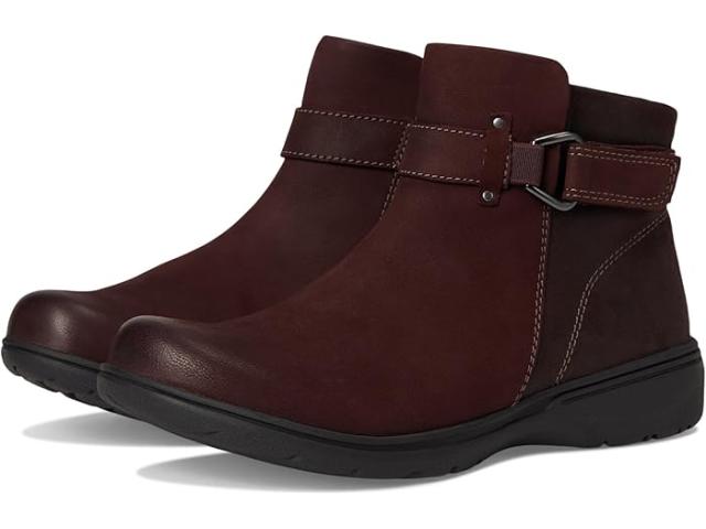 (取寄) クラークス レディース カーリー ドリフト Clarks women Carleigh Drift Merlot Combi Nubuck