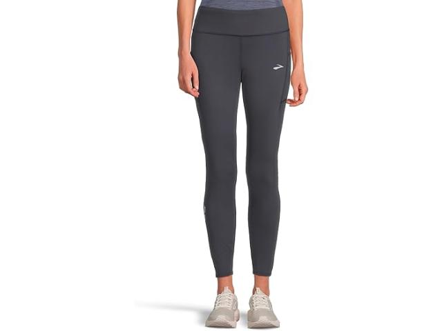 (取寄) ブルックス レディース モーメンタム サーマル タイト 2.0 Brooks women Momentum Thermal Tight 2.0 Dark Nightshadow/Speed Logo
