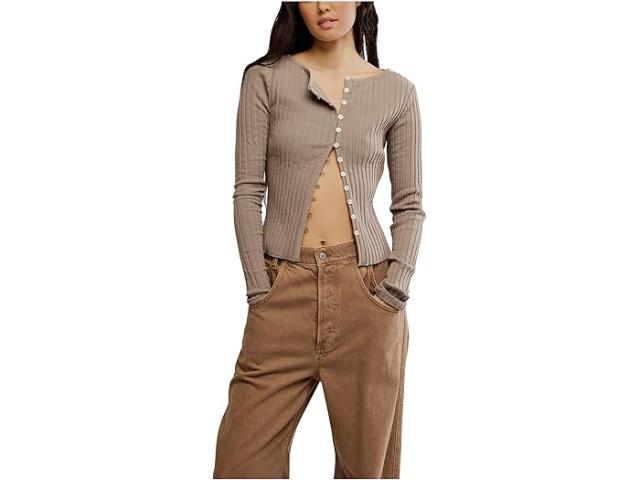 (取寄) フリーピープル レディース ティリー ロング スリーブ カルディ Free People women Tilly Long Sleeve Cardi Fallen Rock