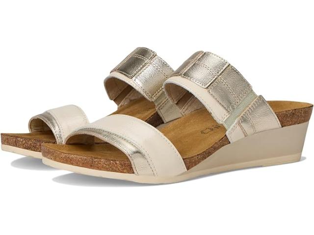 (取寄) ナオト レディース ロイヤリティ Naot women ty Radiant Gold Leather/Ivory Crinkle Patent Leather