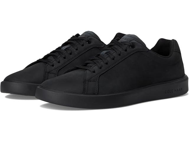 (取寄) コールハーン メンズ グランド クロスコート デイリー スニーカー Cole Haan men Grand Crosscourt Daily Sneakers Black Nubuck/Black