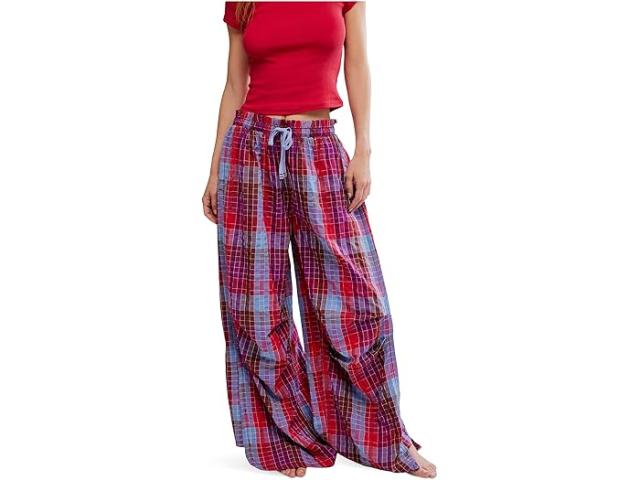 (取寄) フリーピープル レディース ファインド ザ タイム ラウンジ パンツ Free People women Find The Time Lounge Pant Maroon Combo