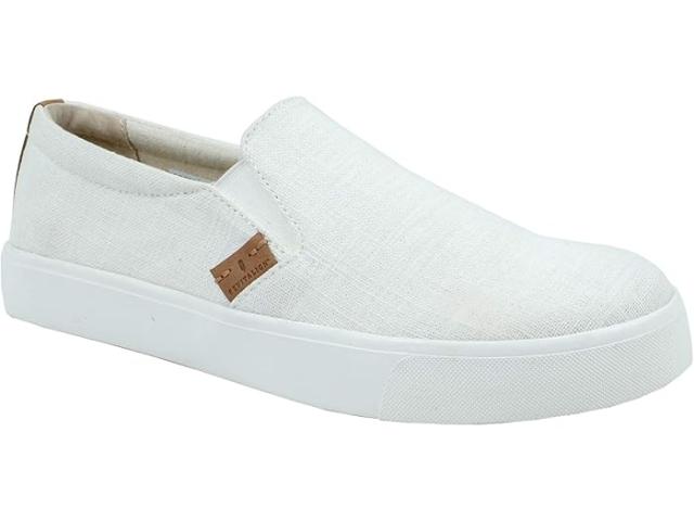 (取寄) リヴァイタライン レディース ボードウォーク キャンバス スニーカー Revitalign women Boardwalk Canvas Sneaker White