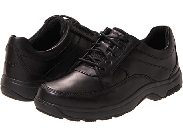 (取寄) ダナム メンズ ミッドランド オックスフォード ウォータープルーフ Dunham men  Midland Oxford Waterproof Black Polished Leather