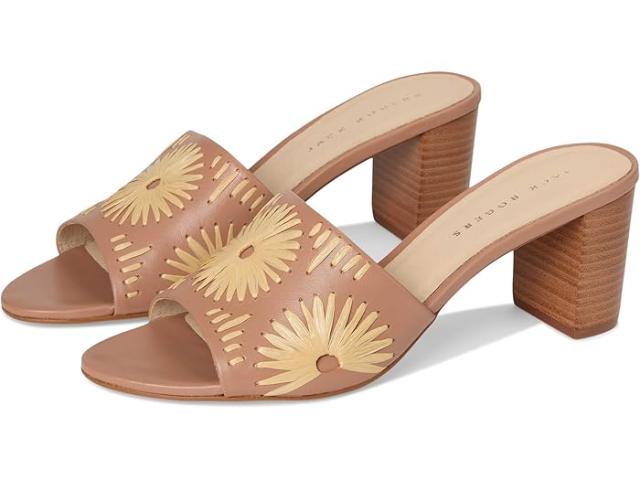 (取寄) ジャック ロジャース レディース スージー サンダル - Jack Rogers women Susie Sandal - Nappa/Raffia Cafe Au Lait/Natural