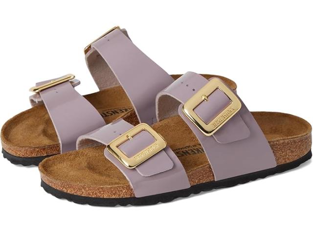 (取寄) ビルケンシュトック レディース シドニー ラグゼ バックル - パテント Birkenstock women Sydney Luxe Buckle - Patent Faded Purple