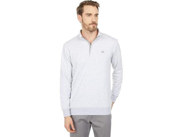 (取寄) トラヴィスマシュー メンズ クラウド クオーター ジップ 2.0 TravisMathew men Cloud Quarter Zip 2.0 Heather Light Greyの通販は