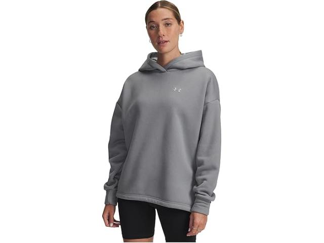 (取寄) アンダーアーマー レディース アーマー フリース ブーディ Under Armour women Armour Fleece Hoodie Mod Gray Full Heather/Mod Gray