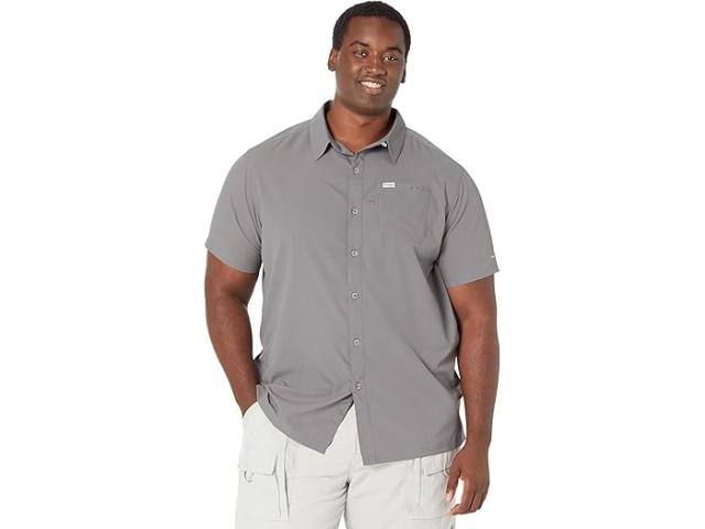 (取寄) コロンビア メンズ ビッグ アンド トール スラック タイド キャンプ シャツ Columbia men Columbia Big & Tall Slack Tide Camp Shirt City Grey