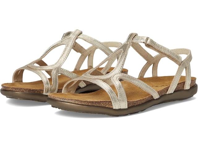 (取寄) ナオト レディース ドリス Naot women Dorith Radiant Gold Leather