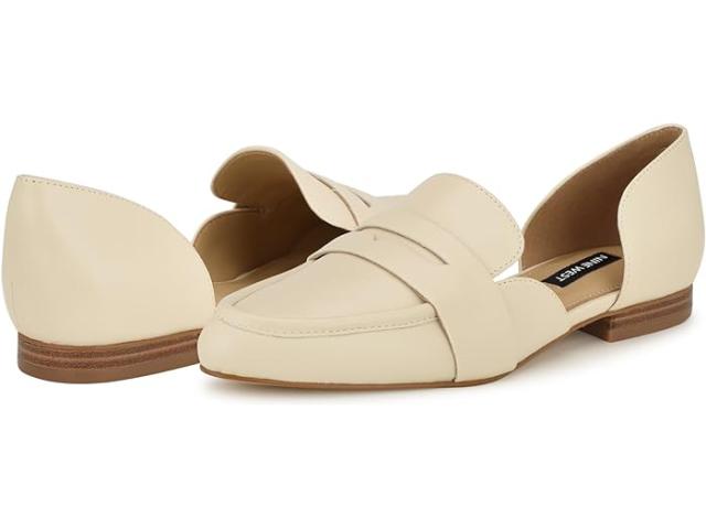 新品 NINE WEST ナインウエスト スリッポン レザースニーカー 5 (22 