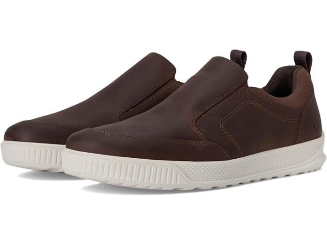 (取寄) エコー メンズ バイウェイ エポック スリップ-オン スニーカー ECCO men Byway Epoch Slip-On Sneaker Cocoa Brown Nubuck