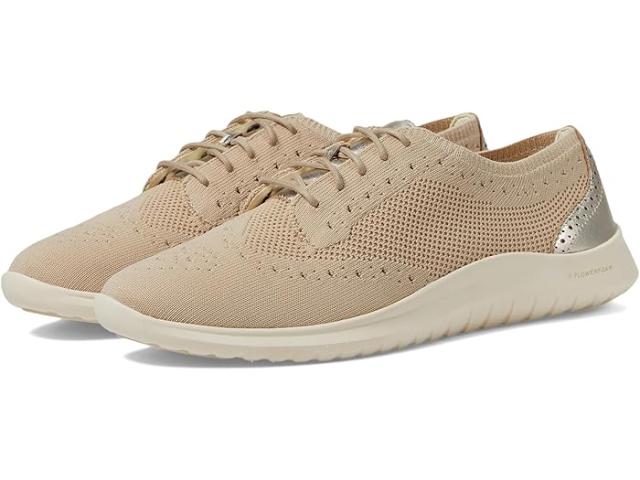 (取寄) コールハーン レディース ゼログランド メリット ステッチライト オックスフォード Cole Haan women Cole Haan Zerogrand Meritt Stitchlite Oxford Rye Knit/Gold Leatherの通販は 17,235円