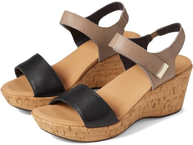 (取寄) ナオト レディース サマー Naot women Naot Summer Soft Black Leather/Soft Stone Leather