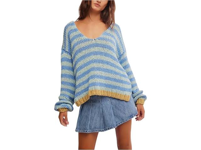 (取寄) フリーピープル レディース ポートランド プルオーバー Free People women Portland Pullover Blue Lake Comboの通販は 33,326円