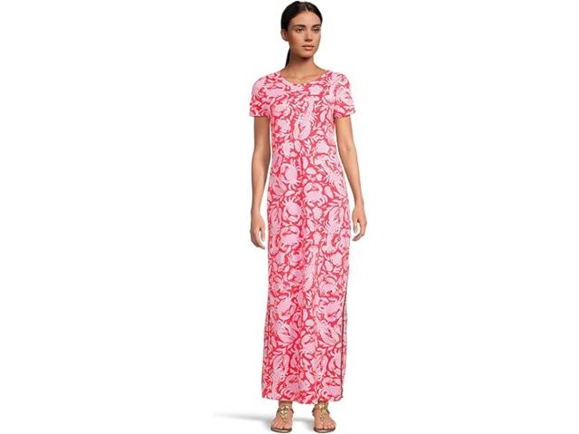 (取寄) リリー ピュリッツァー レディース カデン Upf 50+ マキシ Lilly Pulitzer women Kaden Upf 50+ Maxi Cane Coral Crab Collab