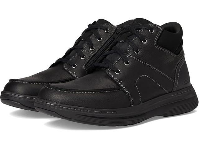 (取寄) クラークス メンズ ミッド Clarks men Craftwell Mid Black Tumbled Leather