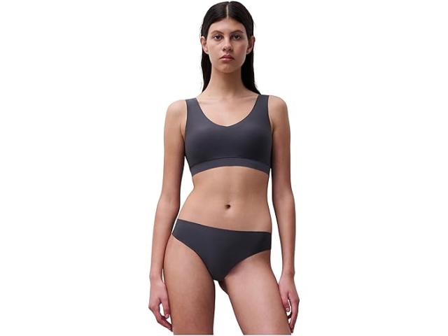 (取寄) シャンテル レディース ソフト ストレッチ トング Chantelle women Soft Stretch Thong Gris Carbone