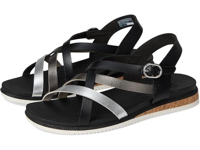 (取寄) ボブス スケッチャーズ レディース デザート キス ロウ - ピーク BOBS from SKECHERS women Desert Kiss Low - Peak Rank Blackの通販は 13,612円