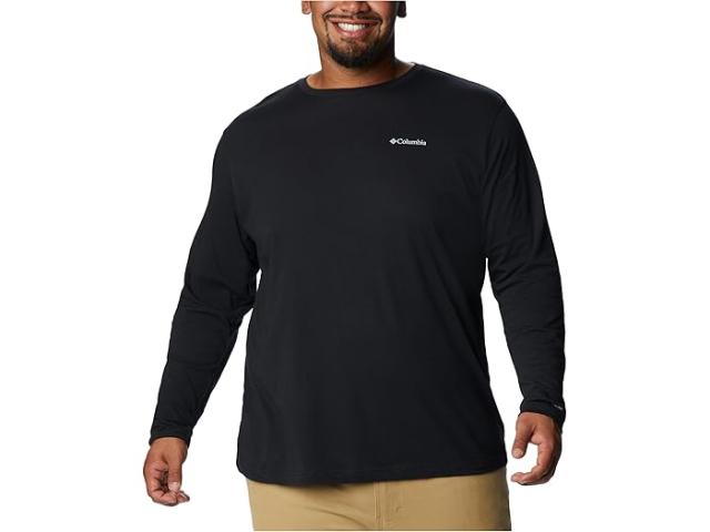 (取寄) コロンビア メンズ ビッグ アンド トール シスルタウン ヒルズ ロング スリーブ クルー Columbia men Big & Tall Thistletown Hills Long Sleeve Crew Black