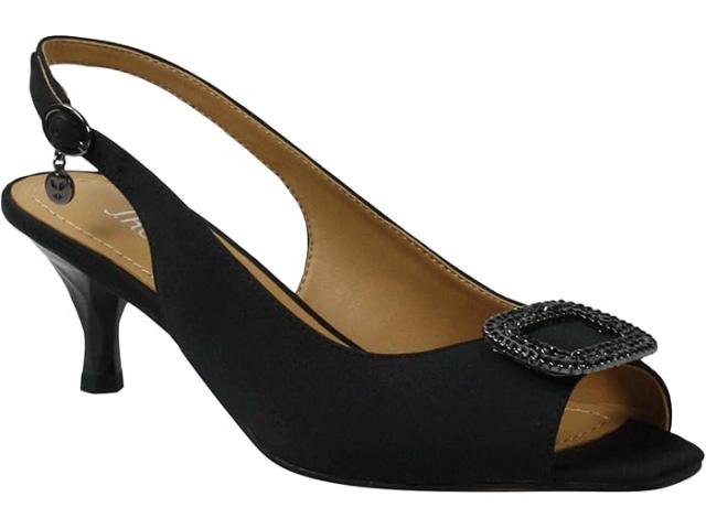 (取寄) ジェイレニー レディース マデレイナ J. Renee women Madeleina Black Satin