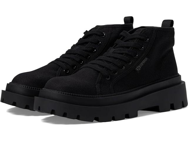 (取寄) スペルガ レディース 3052 アルピナ アペック ミッド Superga women Superga 3052 alpina apex mid Blackの通販は