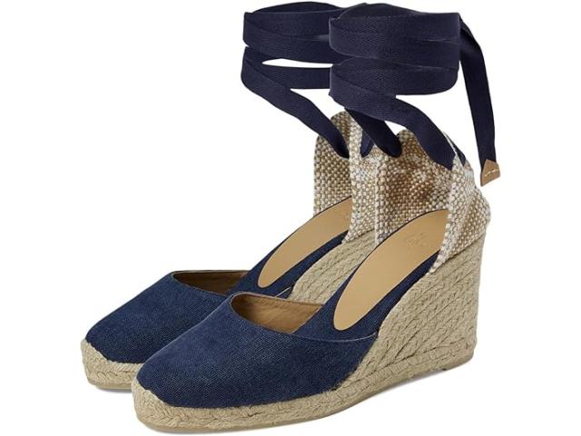 (取寄) カスタニエール レディース カリーナ 60mm ウェッジ エスパドリーユ CASTANER women CASTANER Carina 60mm Wedge Espadrille Dark Blue
