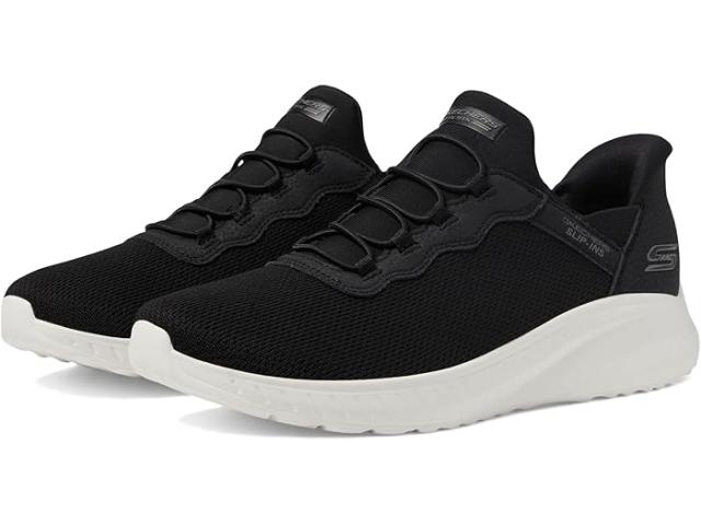 (取寄) ボブス スケッチャーズ レディース ボブス スクアッド カオス - デイリー インスピレーション ハンズ フリー スリップ-インス BOBS from SKECHERS women Bobs Squad Chaos - Daily Inspiration Hands Free Slip-Ins Black