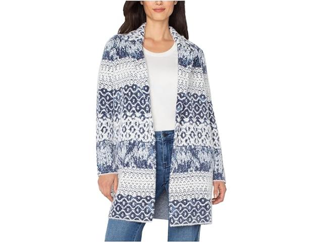 (取寄) リバプールロサンゼルス レディース ピティート ロング スリーブ オープン フロント セーター コート 32 3/4インチ HPS Liverpool Los Angeles women Petite Long Sleeve Open Front Sweater Coat 32 3/4