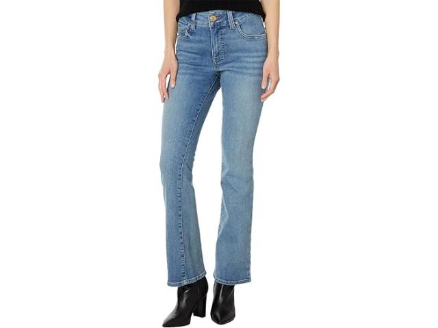 (取寄) カット フロム ザ クロス レディース ナタリー ハイ ライズ ファブ AB ブーツカット イン コンポーズド KUT from the Kloth women Natalie High Rise Fab AB Bootcut in Composed Composedの通販は