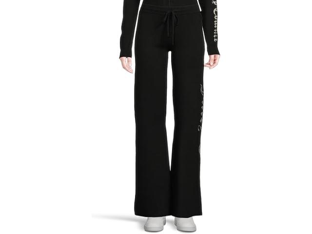 (取寄) ジューシークチュール レディース フレア レッグ セーター パンツ Juicy Couture women Flare Leg Sweater Pants Liquorice