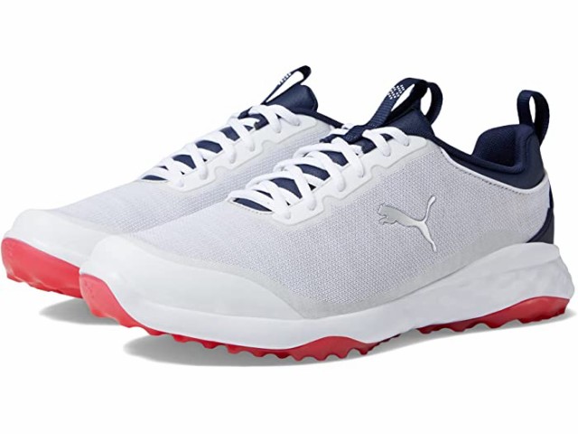 (取寄) プーマ ゴルフ メンズ フュージョン プロ PUMA Golf men PUMA Golf Fusion Pro Puma White/Puma Navy/For All Time Redの通販は